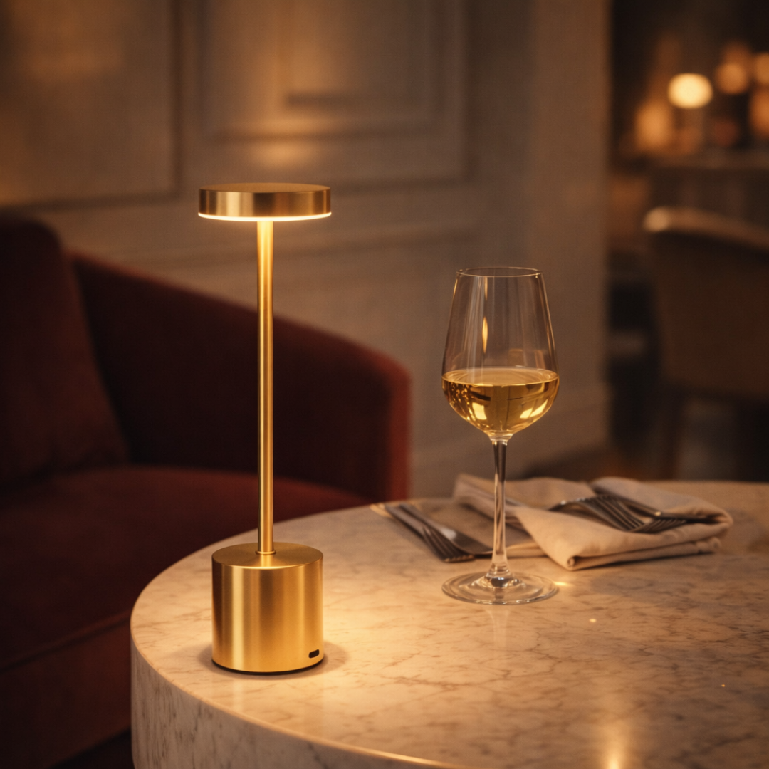 LED desk lamp with touch sensor