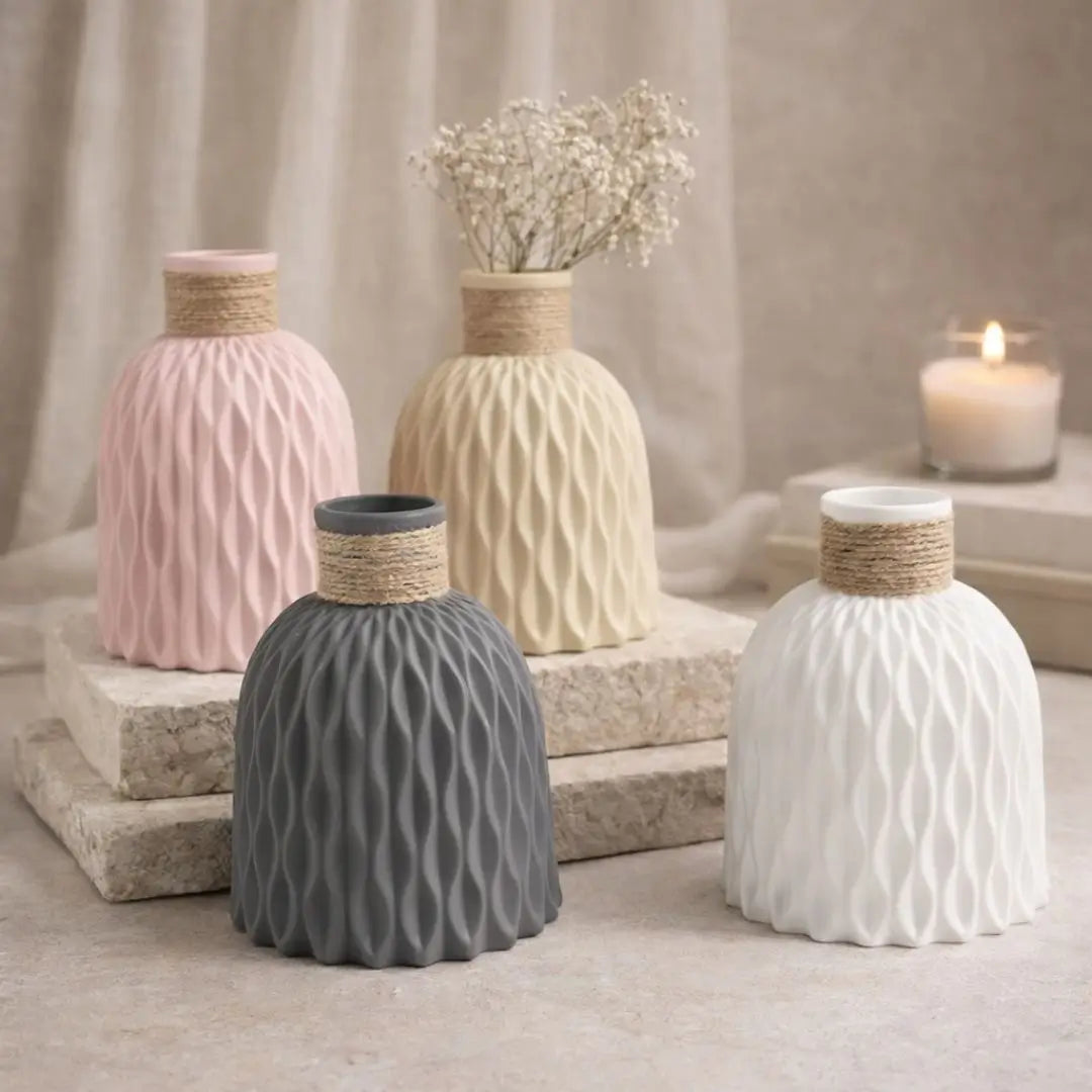 Aurora Textured Decorative Vase