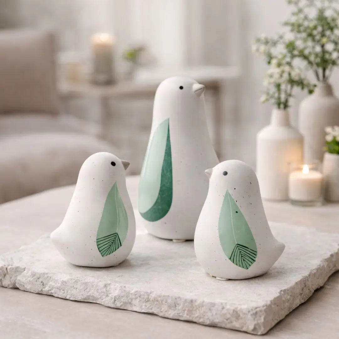 Decorative Ceramic Bird - Serenity